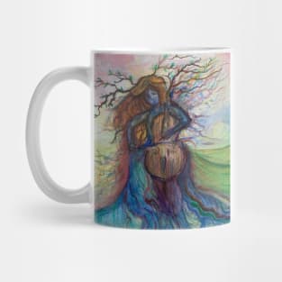 Cello Goddess Mug